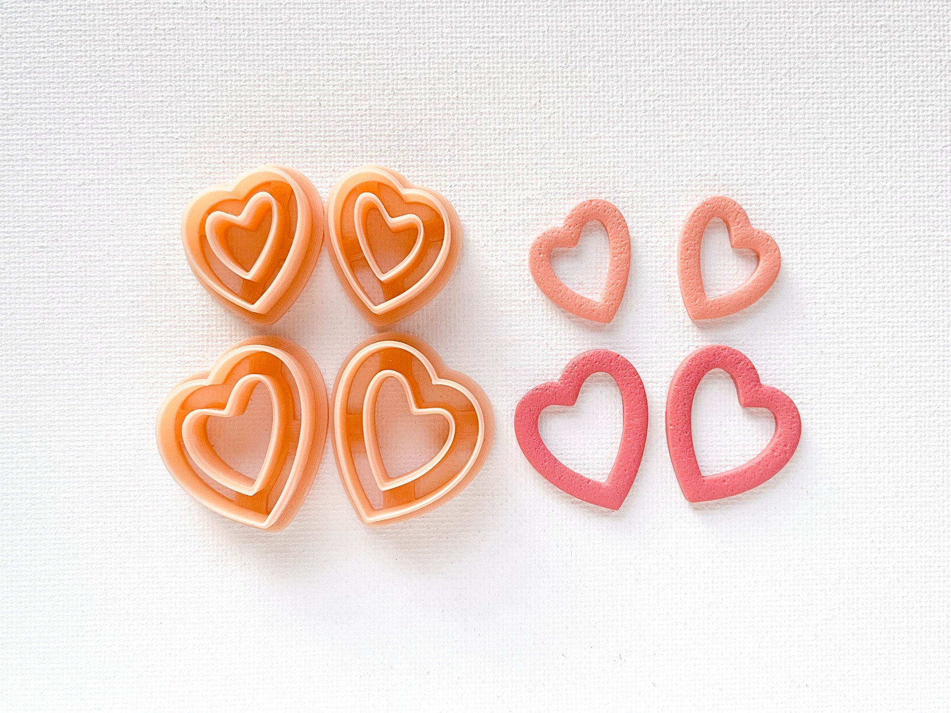 Heart Shape Polymer Clay Cutter – Moon House Cutters