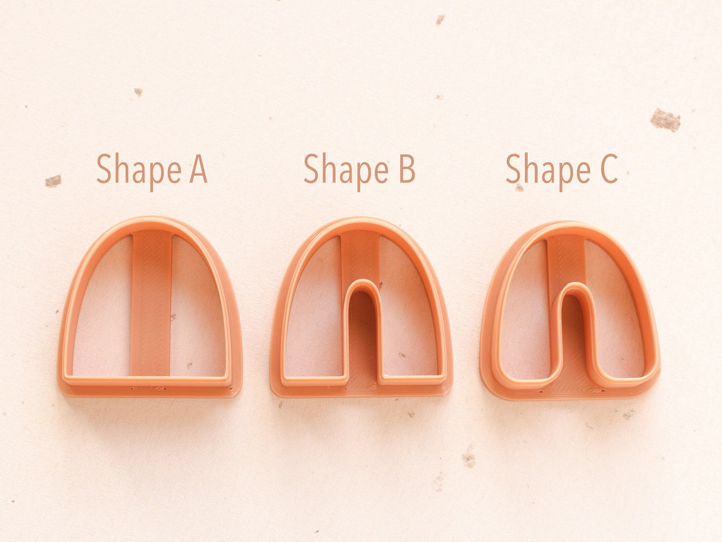 Clay Cutters for Polymer Clay - Arch full (wide) L - Polymer Clay Earring  Cutters 